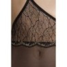 Amberly Zwarte Corset & String Queen Size Passion 48-50 4XL/5XL