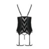 Korsett ja stringid Angelica Must Passion 40-42 L/XL