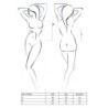 Corset Et String Bes Noir Passion 40-42 L/XL