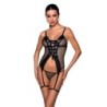Corset Et String Beth Noir Passion 40-42 L/XL