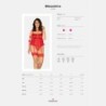 Serre-taille et string Blossmina Taille Queen Obsessive 48-50 4XL/5XL