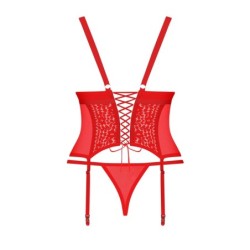 Blossmina Queen méretű fűző és tanga Obsessive 52-54 6XL/7XL