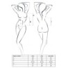 Passion Punainen Korsetti ja Stringit Ohjat 40-42 L/XL