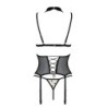 Corset en String Dominica Beige Devil Collection Passion 40-42 L/XL