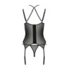 Korsetti ja stringit Drosera Musta Eco Collection Passion 40-42 L/XL