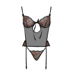 Korsetti ja stringit Goldie Musta Beauty Night Fashion 40-42 L/XL