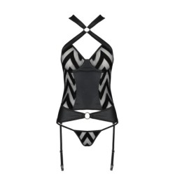 Hima Fűző és Tangabugyi Fekete Passion 40-42 L/XL