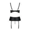 Corset et String Jannies Noir Passion 40-42 L/XL