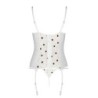 Corset en String Lovelia Wit Passion 44-46 XXL/3XL