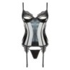 Korset og G-streng Marilyn Sort Beauty Night Fashion 40-42 L/XL
