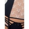 Corset Et String Nea Noir Passion 40-42 L/XL