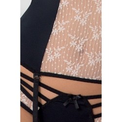 Corset Et String Nea Noir Passion 36-38 S/M