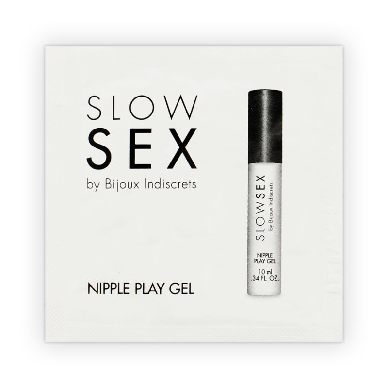 Bijoux - Żel stymulujący do powolnego seksu na sutki Nipple Play Żel w pojedynczej dawce