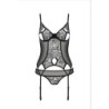 Corset e Fio Dental Primula Preto Eco Collection Passion 40-42 L/XL