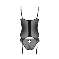 Corset En String Primula Zwart Eco Collection Passion 40-42 L/XL