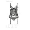 Corset Et String Primula Noir Eco Collection Passion 40-42 L/XL