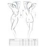 Korsetas ir stringai Roxy Juoda Passion 44-46 XXL/3XL