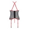 Gorset I Stringi Satara Czerwone Erotic Line Passion 40-42 L/XL