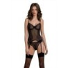 Gorset I Stringi Selaginella Czarny Eco Collection Passion 40-42 L/XL