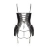 Korsete un stringi Shaquila Melns Beauty Night Fashion 40-42 L/XL