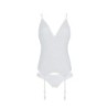 Corset Et String Ursula Blanc Passion 40-42 L/XL