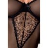 Corset Et String Velia Noir Passion 40-42 L/XL
