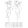 Gorset I Stringi Xena Białe Passion 40-42 L/XL