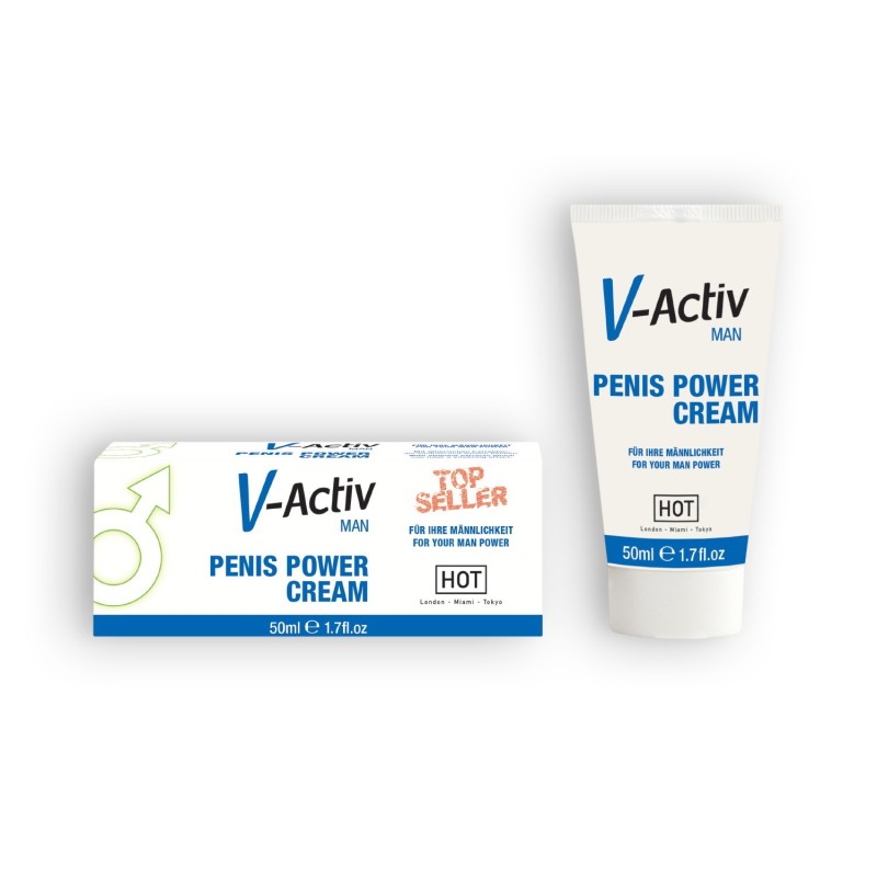 Penis Power Cream V-Activ 50Ml Stimuloiva voide