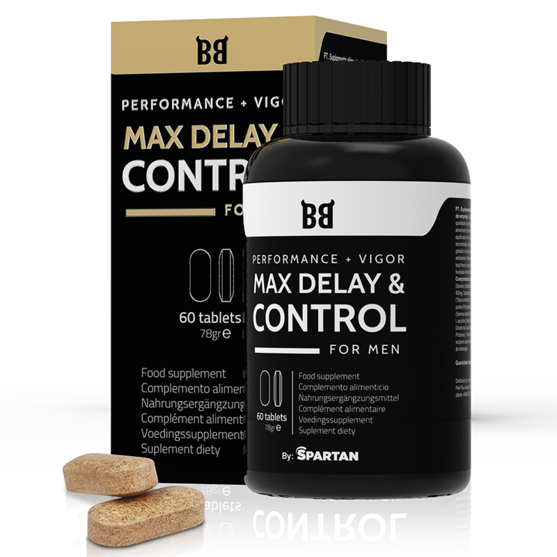 Max Delay & Control Maksimal Ydeevne Til Mænd 60 Kapsler