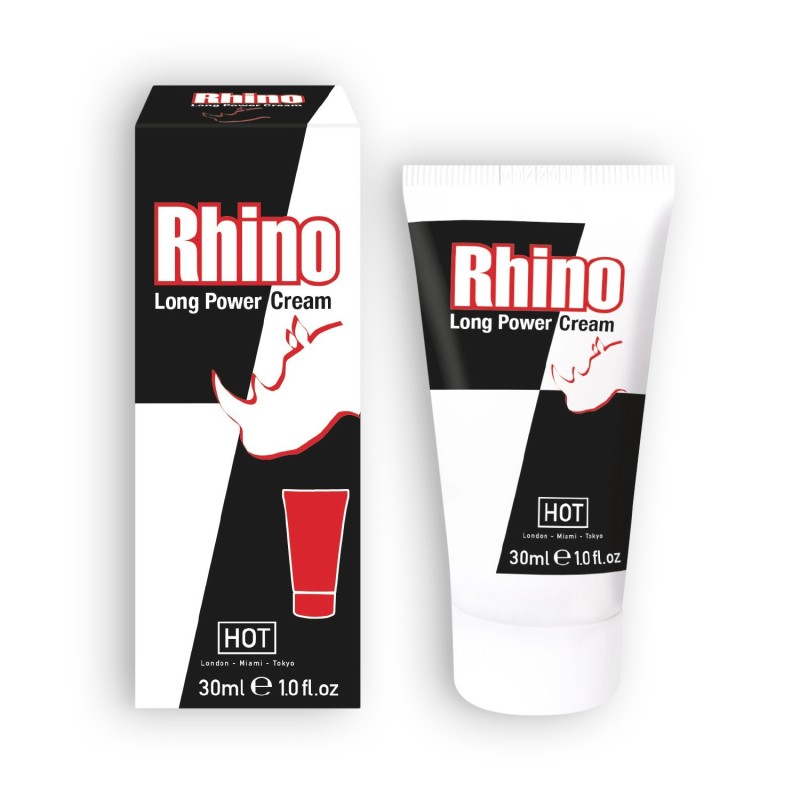 Αναισθητική Κρέμα Rhino Long Power Cream Hot? 30Ml Αναισθητική Κρέμα Rhino Long Power Cream Hot? 30Ml
