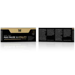 Max Pause & Vitality Forsinkende For Mænd 4 Kapsler