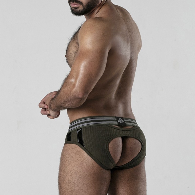 Backroom Bottomless Locker Gear Kalsonger Khaki 42 XL