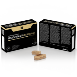 Testomen & Pure Energy Potenciador Para Homem 20 Cápsulas