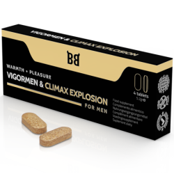 Vigormen & Climax Explosion Mayor Placer Para Hombre 4 Cápsulas
