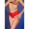 Culotte Ouvert Cr-4841 Rouge Chilirose 40-42 L/XL