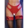 Mutandine Eco Pelle Cr-4656 Rosse Chilirose 36-38 S/M