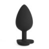 Cuore Plug Anal Gran Amb 4 Joies Intercanviables Crushious