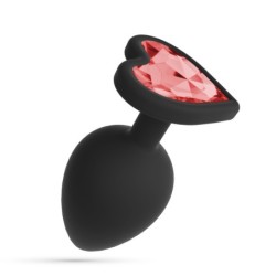 Cuore Kis Anális Plug 4 Cserélhető Ékszerrel Crushious