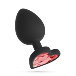 Cuore Plug Anal Petit Amb 4 Joies Intercanviables Crushious