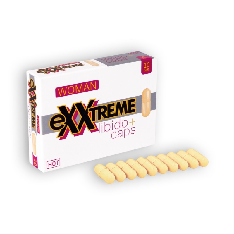 Capsules Stimulantes Exxtreme Libido+ Caps Pour Femmes 10 Capsules