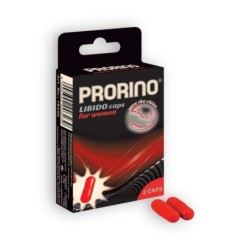 Prorino Libido Caps stimuliuojančios kapsulės moterims, 2 kapsulės