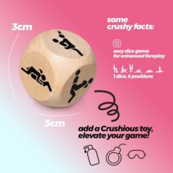 Дървен зар с пози Crushious