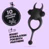 Daemon Penisring med Vibration Sort Crushious