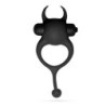 Daemon Penisring med Vibration Sort Crushious