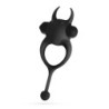Daemon Penisring med Vibration Sort Crushious