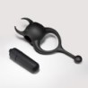 Daemon Penisring med Vibration Sort Crushious