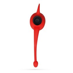 Daemon Penisring mit Vibration Rot Crushious