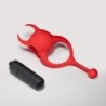 Daemon Penisring mit Vibration Rot Crushious