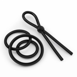 Daltons Set di Anelli in Silicone per Pene Crushious