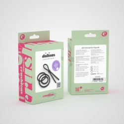 Daltons Conjunto De Anillos De Silicona Para El Pene Crushious